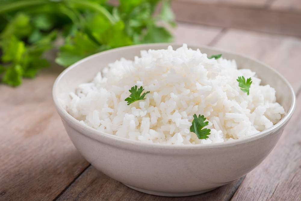 Porción de arroz